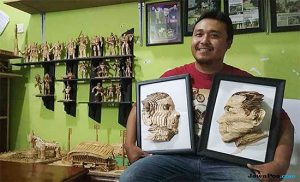Kreativitas Khilmi Ardiansyah yang Mampu Ciptakan Karya Seni
