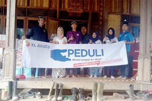 XL Axiata Bantu Korban Longsor Cisolok