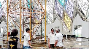 Terpeleset di Atas Bangun, Pekerja Bengunan Tewas