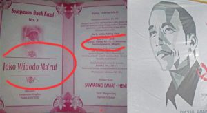 Viral..Idolakan Jokowi, Warga Sragen Lakukan Hal Ini