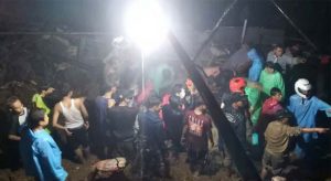 Satu Keluarga Tewas, Tertimbun Longsor