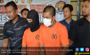 Dua Bandit Tertangkap Karena Coba Merampas Motor Polisi