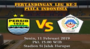 Resmi Laga Persib vs Persiwa Digelar Tanggal 11 Februari 2019