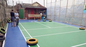 Rancang Sport Center yang Nyentrik