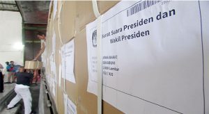 2,099,877 Surat Suara Pilpres Tiba Di Sukabumi