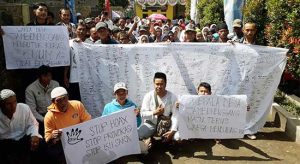 Aliansi Gempur Bakal Dipolisikan, Warga Jambenenggang Gelar Aksi