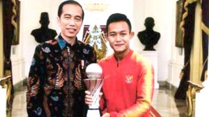 Sani Rizki, Pencetak Gol Kemenangan Timnas Mudik ke Sukabumi