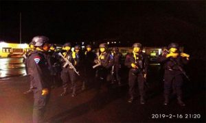Tebar Ancaman, 4 Warga Bersajam Jadi Tersangka