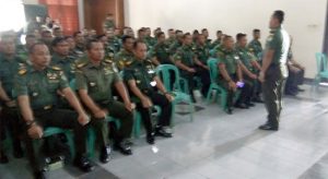 Kodim 0607 Berikan Edukasi Anggotanya