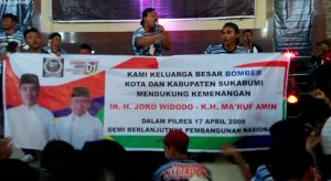 Bomber Sukabumi Dukung Jokowi-Ma’ruf