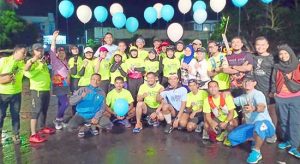 10 Srikandi Berlari Tempuh 105 KM