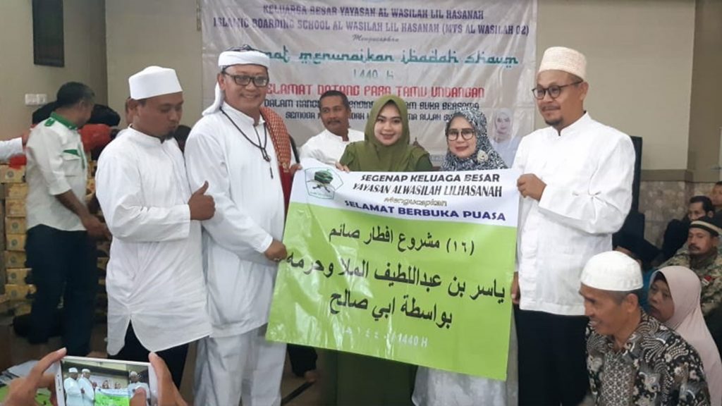 Yayasan Alwasilah, Bagikan Santunan Untuk 100 Lebih Pengurus Masjid