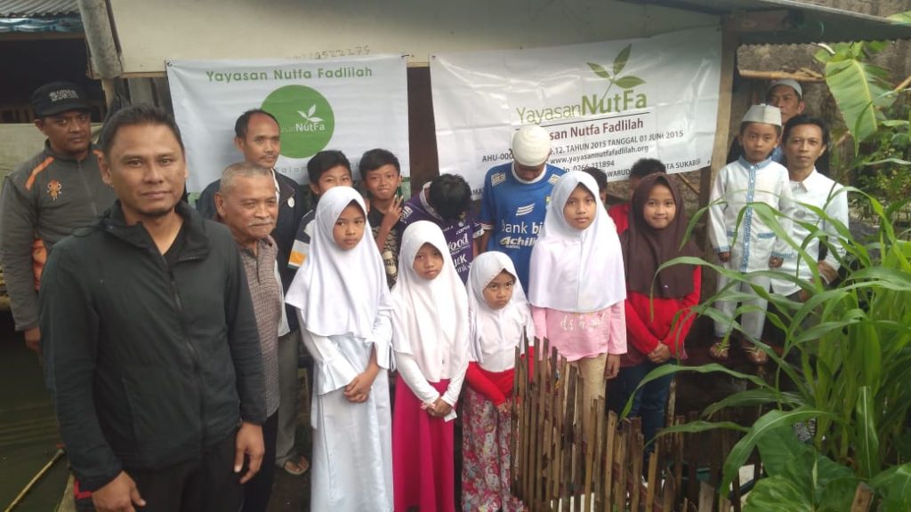 Yayasan Nutfa Fadlilah Sukabumi Santuni 58 Anak Yatim Piatu