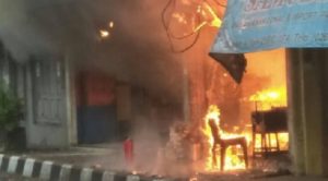 Raja Sambel Kota Sukabumi Kebakaran Saat Ngabuburit