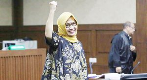 Eks Dirut Pertamina Karen Agustiawan Divonis 8 Tahun Penjara