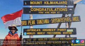 Pendaki Cilik Bogor Mendaki Gunung Tertinggi Afrika