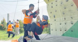 Unsur SAR BPBD Dibekali Vertical Rescue