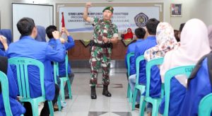 Kodim 0607 Gembleng 110 Mahasiswa