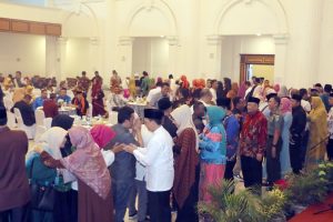 Halal Bil Halal Cairkan Suhu Politik di Sukabumi
