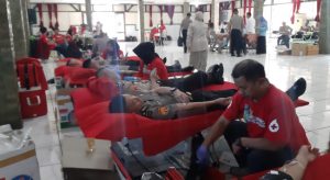 Ratusan Siswa Stukpa Sumbangkan Darah