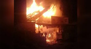Kebakaran Hanguskan Toko Grosir di Palabuhanratu Sukabumi