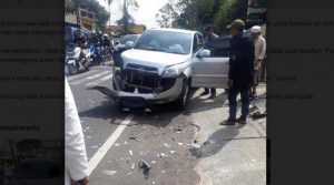 Kecelakaan di Ciherang Avanza Menabrak Terios