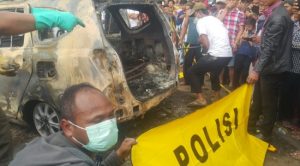 Pembunuh 2 Mayat Hangus dalam Mobil Terbakar di Cidahu Tertangkap