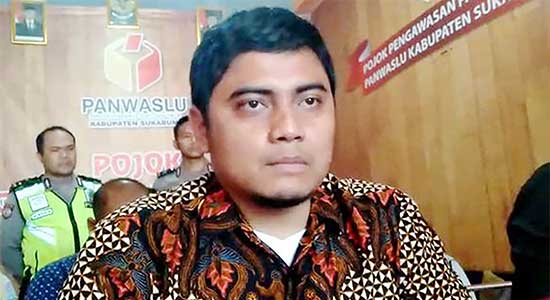 Ketua Bawaslu Kabupaten Sukabumi, Teguh Hariyanto