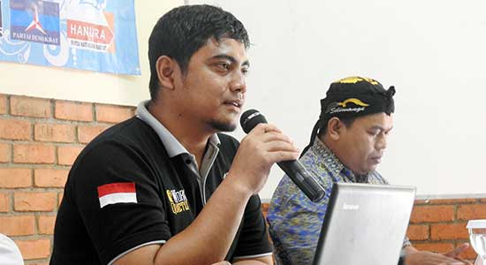 Kordinator Daerah Akademi Pemilu dan Demokrasi (APD) Sukabumi, Teguh Hariyanto.