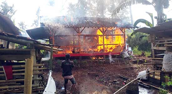Kebakaran Nyalindung Sukabumi