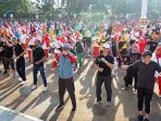 Ribuan Peserta Hadiri Minggu Bergerak, Dilaksanakan di Tujuh Titik