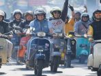 Keliling Kota Dengan Vespa, Cara Walikota Menikmati Akhir Pekan