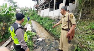 Longsor, Saluran Irigasi Parungkuda Terputus, Tujuh Rumah Terancam