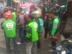 Salah Paham, Ojol Vs Opang Sukabumi Bersitegang
