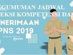 Pengumuman Jadwal Seleksi Kompetensi Dasar dan Daftar Pelamar Kategori P1/TL