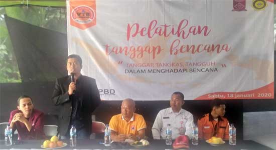 VTB Universitas Nusa Putra Latih 3T Hadapi Bencana