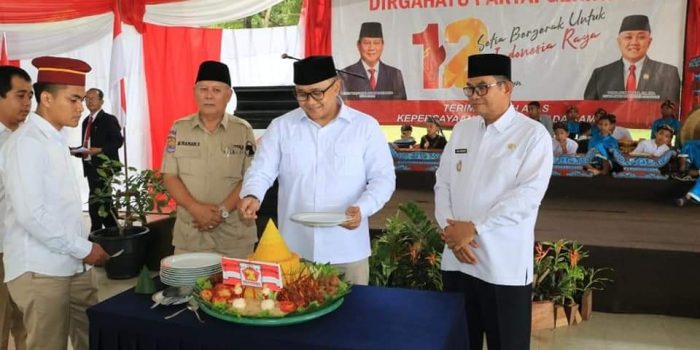 Rayakan HUT ke 12, Gerindra Bawa Amanah Rakyat