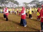 Warga Kebonpedes Diajak Olahraga