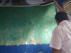 Ruang Kelas SMP 3 Terancam Ambruk