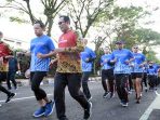 Duet Fahmi dan Bima Arya Tangkal Corona Dengan Berlari