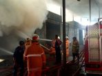 Pabrik Pengolahan Kayu di Cikembar Terbakar