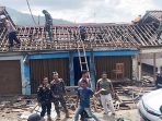 Sat Brimob Polda Jabar Ikut Datangi Korban Gempa Kalapanunggal