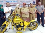 Pelajar SMKN 1 Kota Sukabumi, Ciptakan Motor Custom