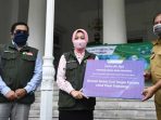 Jabar Bergerak Terima Bantuan 135 Wastafel Portabel untuk Pasar Tradisional se-Jabar