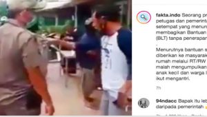 Satpol PP Bagi-bagi BLT Pria Ini Mengamuk, Alasannya Mencengangkan