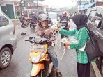 Gusdurian Sukabumi Tebar Masker dan Paket Sembako