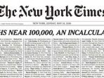 97.000 Warga AS Meninggal Terpapar Covid-19, Nama Korban Terpampang di New York Times