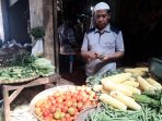 Harga Sayuran di Pasar Pangleseran Naik