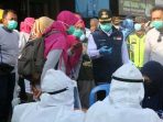 Wabup Sukabumi Tinjau Rapid Test Massal di Pasar Parungkuda dan Cicurug