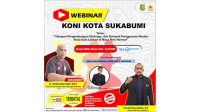 KONI Kota Sukabumi Gelar Seminar Online Nasional